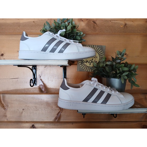 Adidas Grand Court Sneakers Tennis Muer White‎ FY8931 US 10 UK 8.5 - Picture 2 of 6